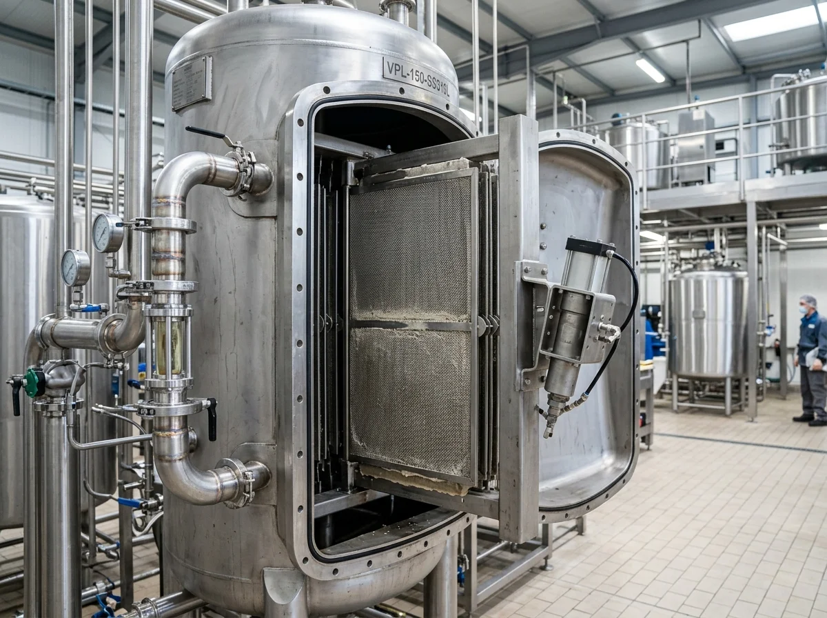 Vertical Pressure Leaf Filter (VPLF) - Operational View